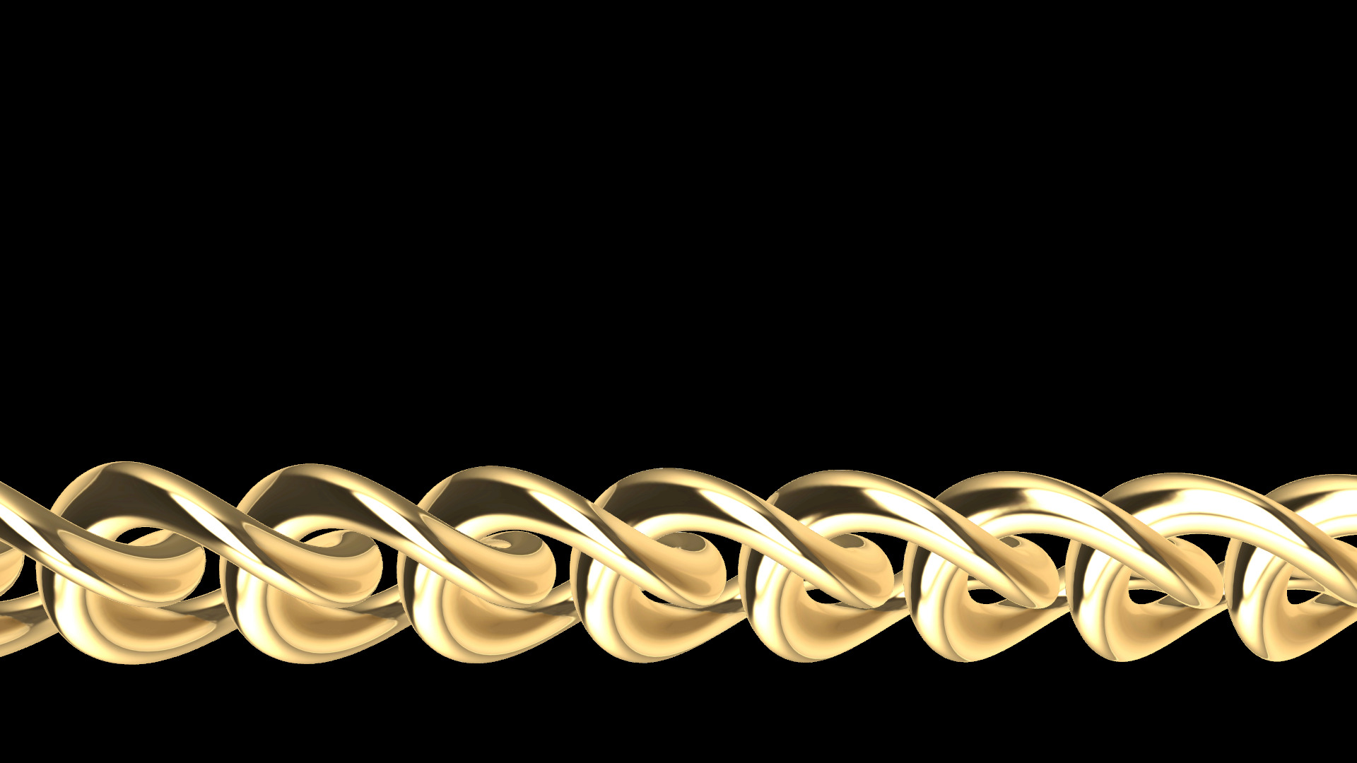Cuban Chain Link 3D print model_3