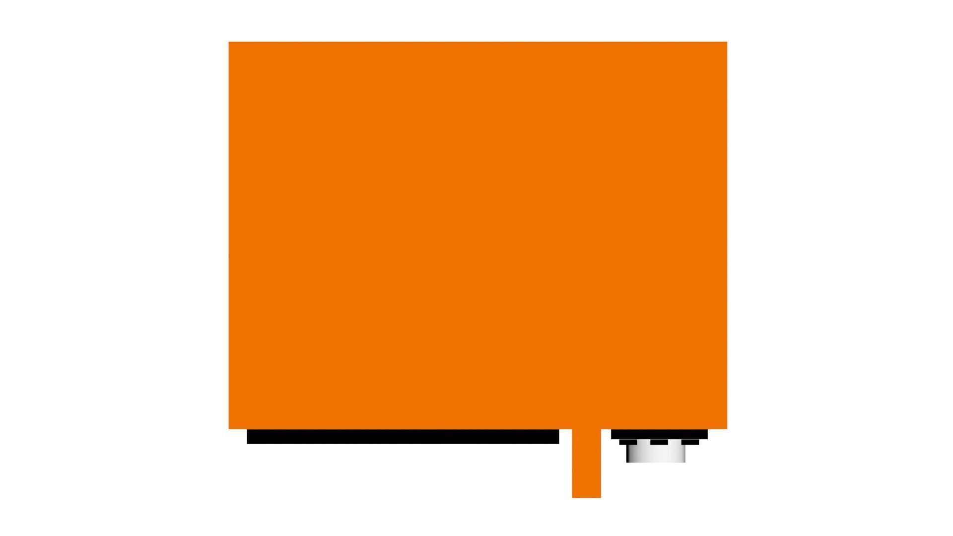 Low Poly Game Ready Microwave Low-poly 3D model_6