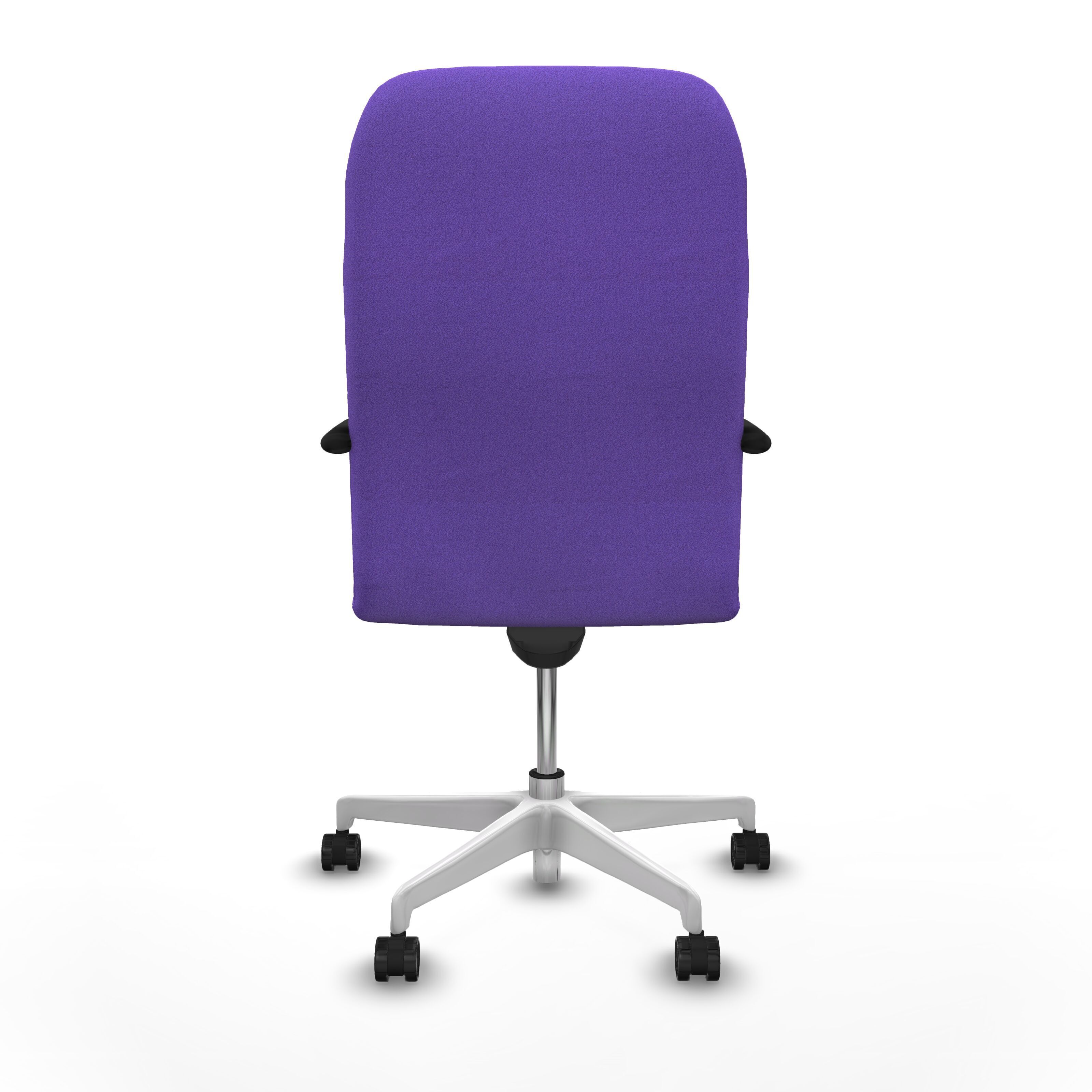 Modern Office Chair 10 Low-poly 3D model_5