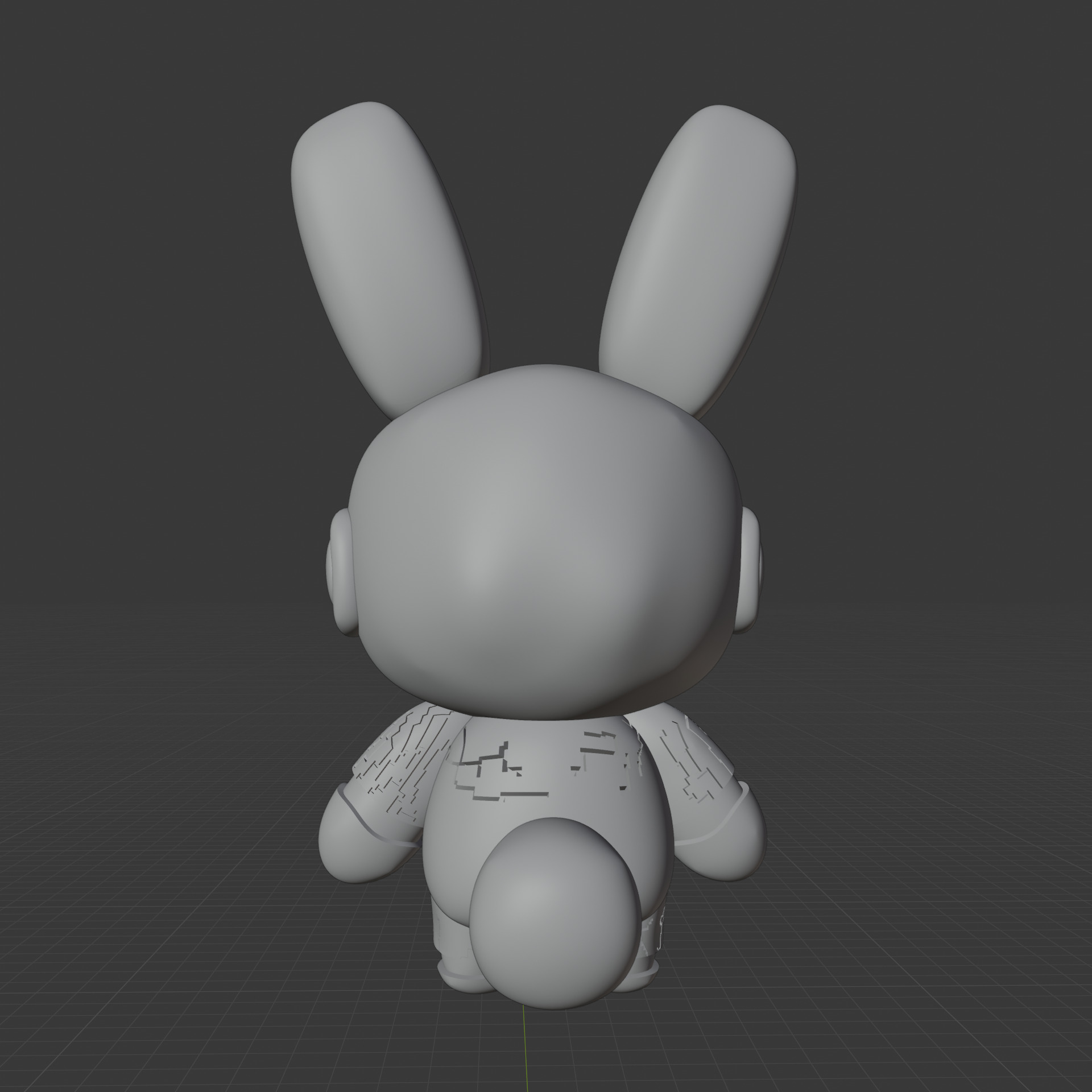 BunniVolt Scif fi Low-poly 3D model_3