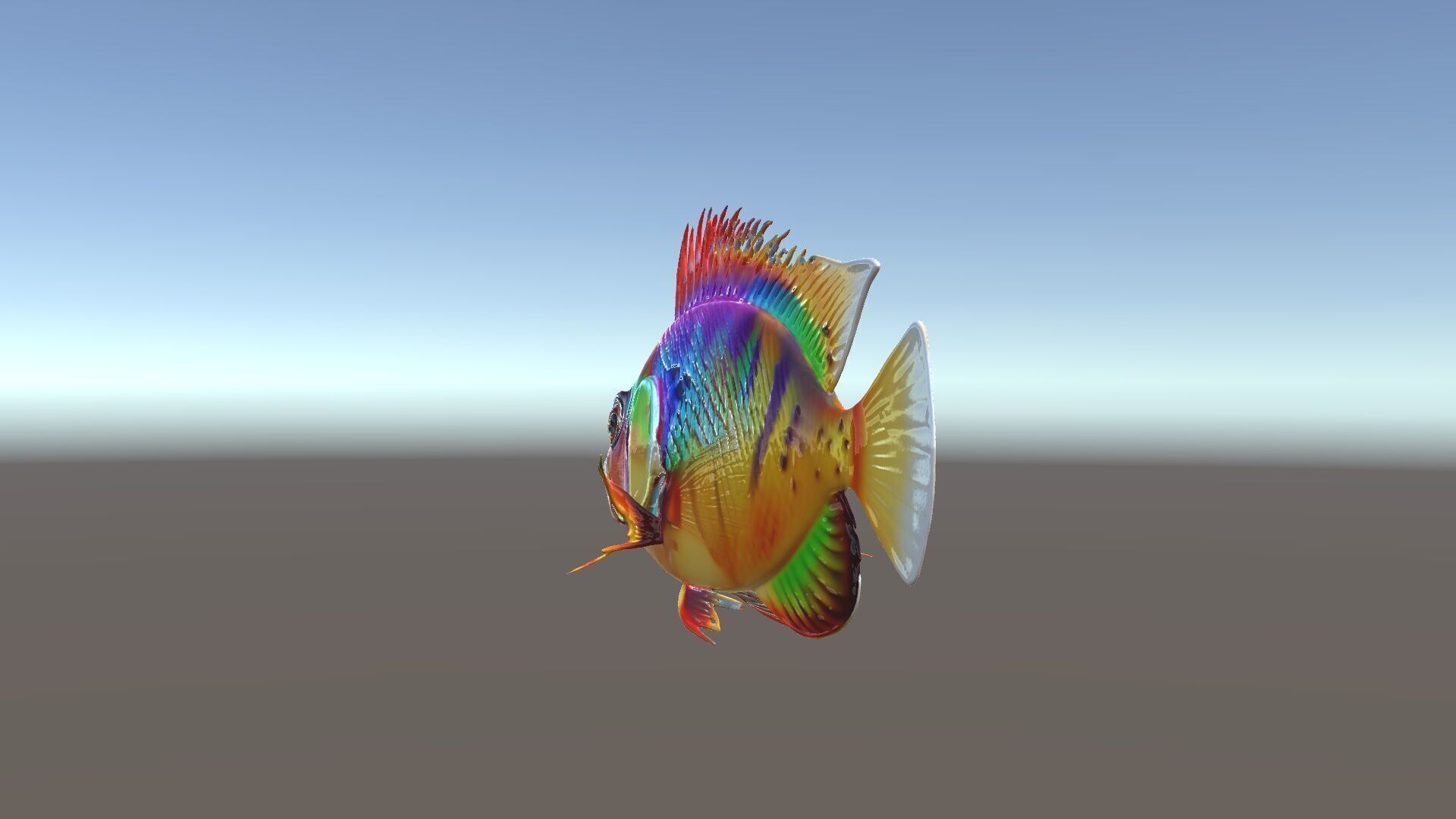 Colorful Fish Model Pack for Game and Animation Low-poly 3D model_5
