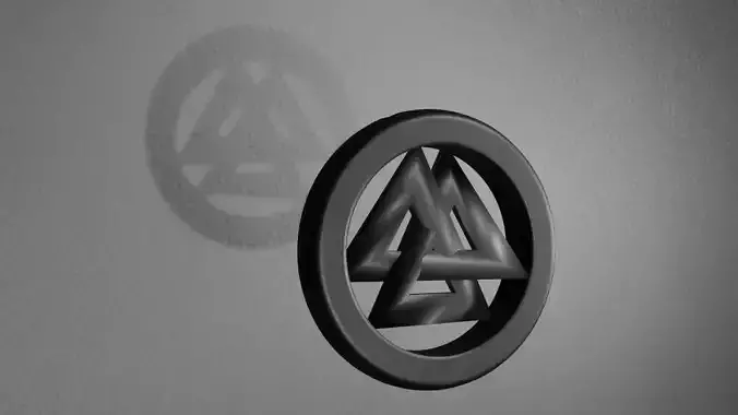 Valknut 3D print model