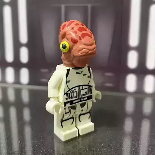 Admiral ackbar mon calamari minifigure star wars custom