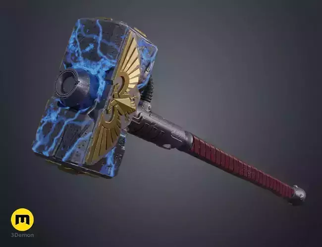 Thunder Hammer 3D print model