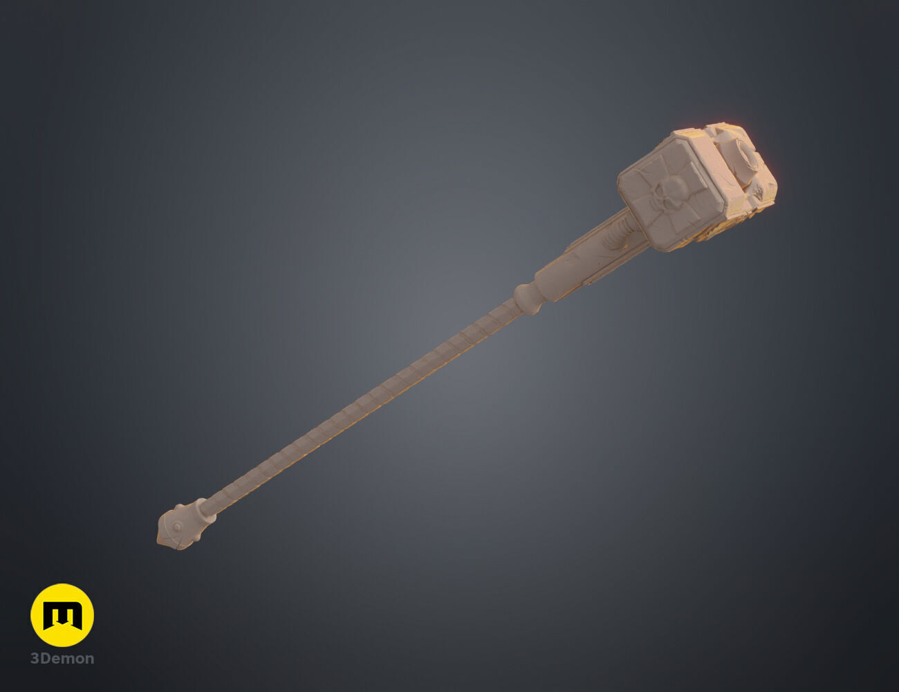 Thunder Hammer 3D print model_14