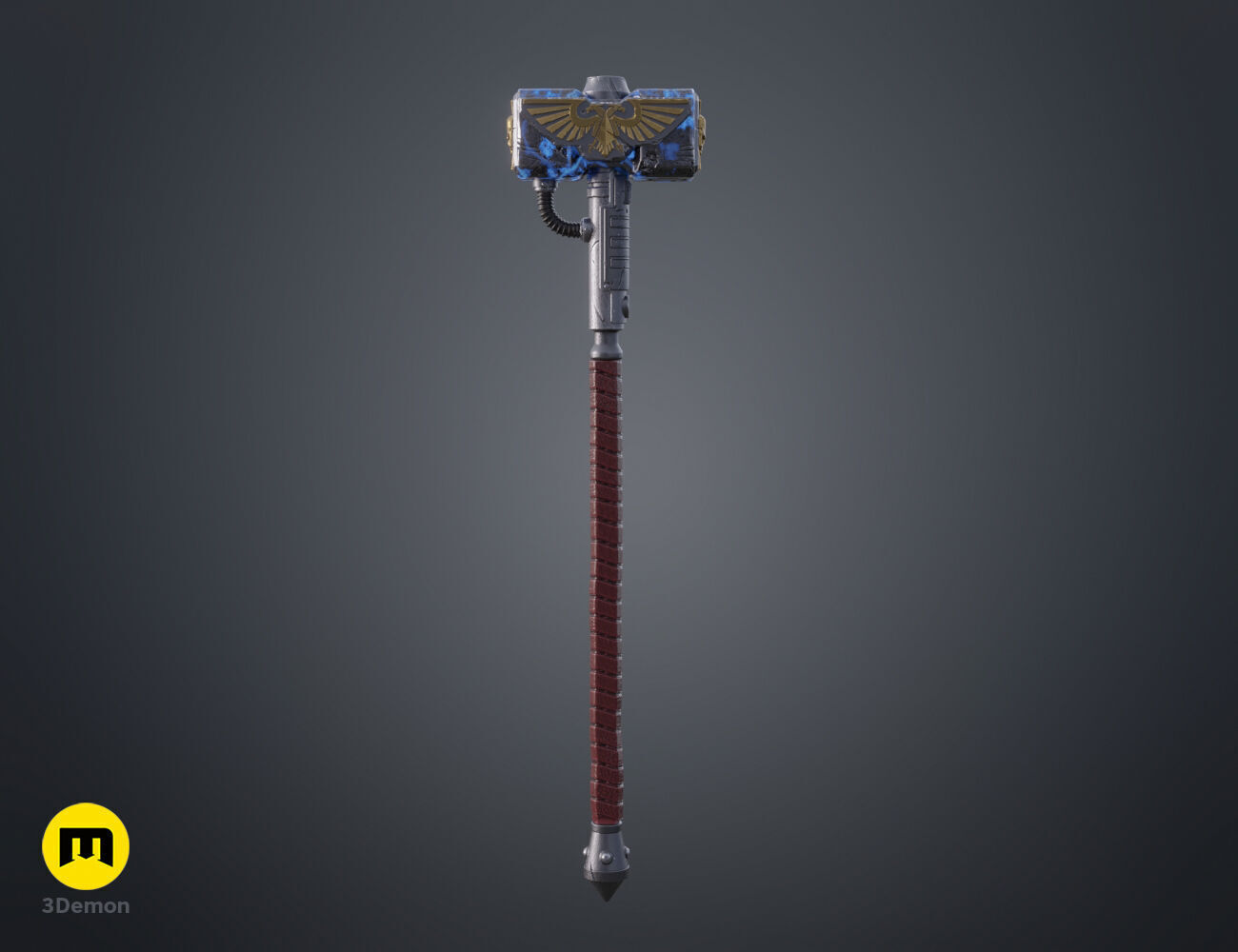 Thunder Hammer 3D print model_15