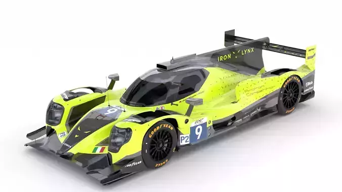 Oreca 07 LMP2 2025  3D model