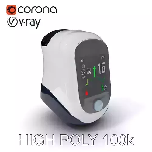 Digital Health Monitor Device D Model Pack