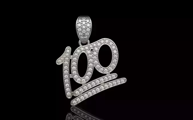 Emoji 100 pendant model 1235
