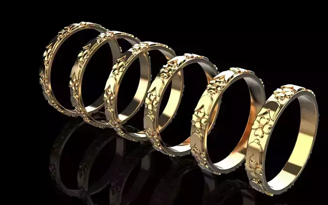 Wedding ring collection model 1239 