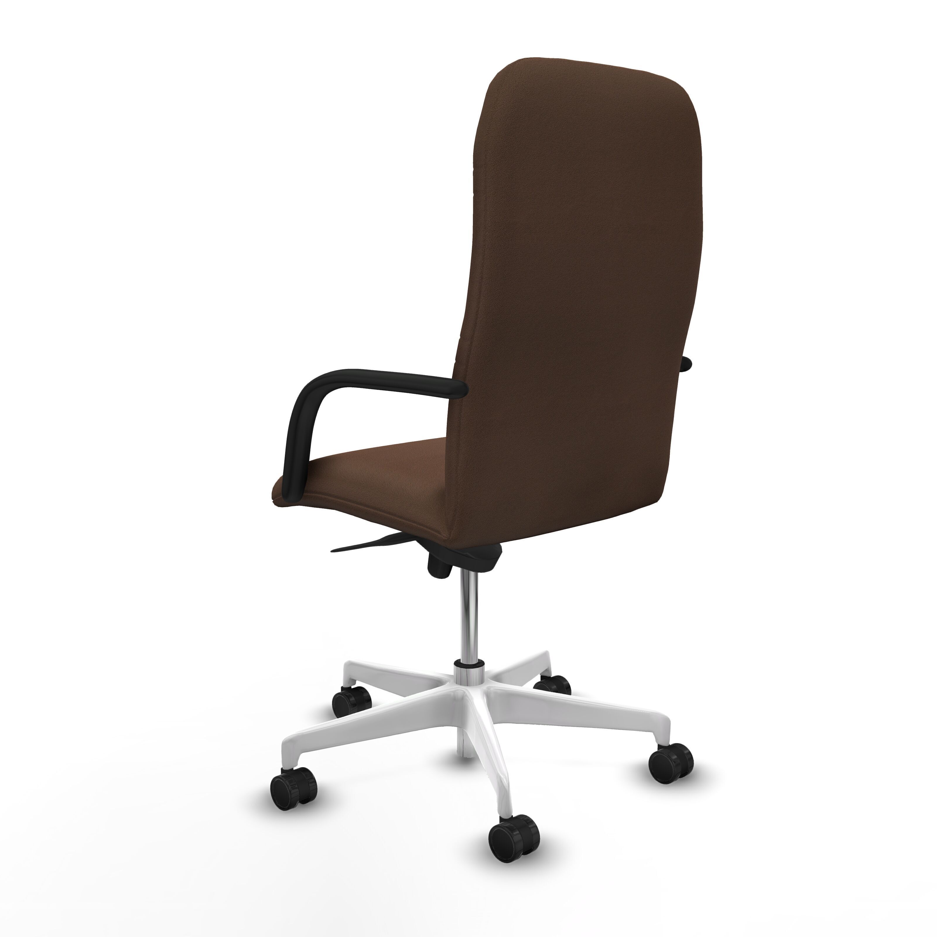 Modern Office Chair 7 Low-poly 3D model_4