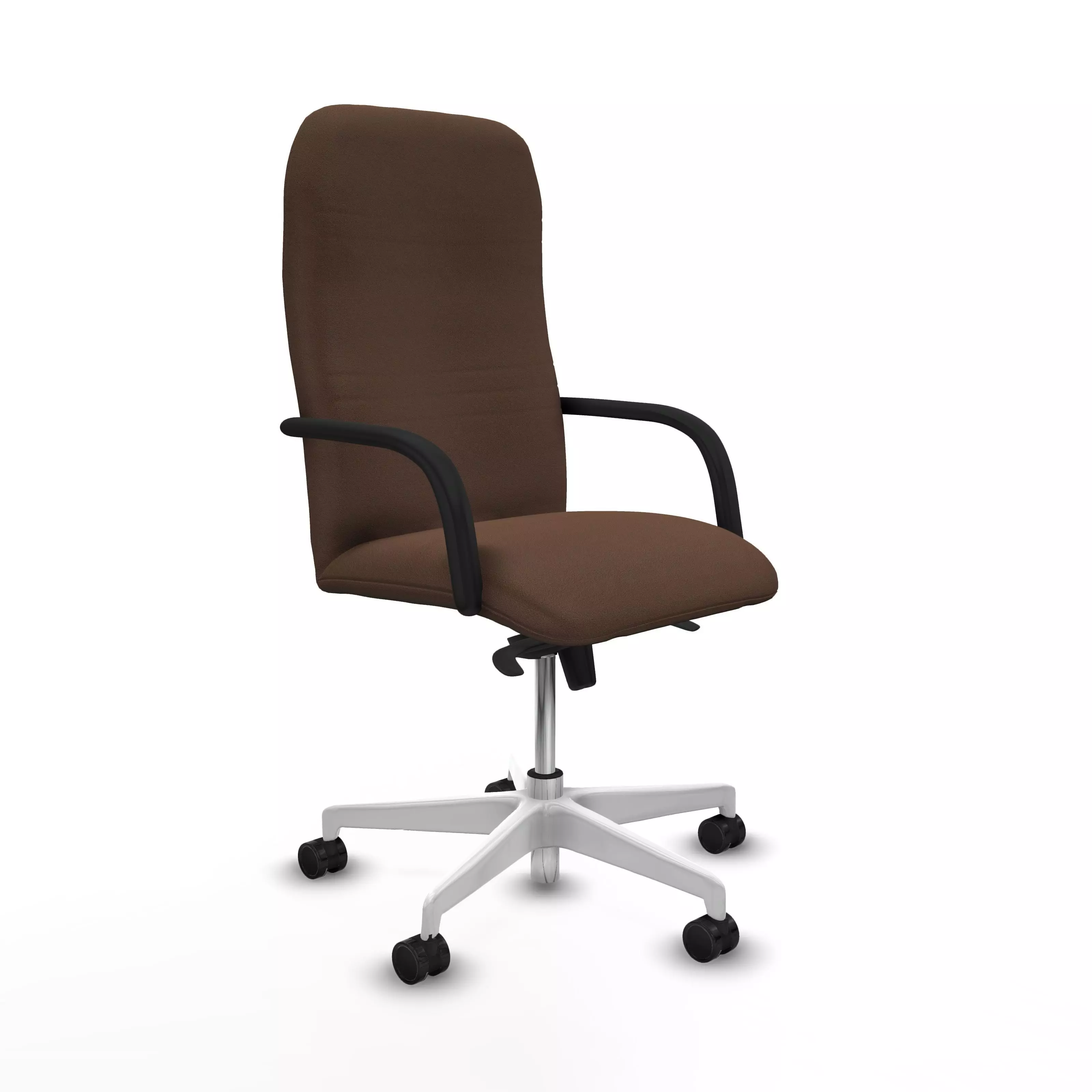 Modern Office Chair 7 Low-poly 3D model_0