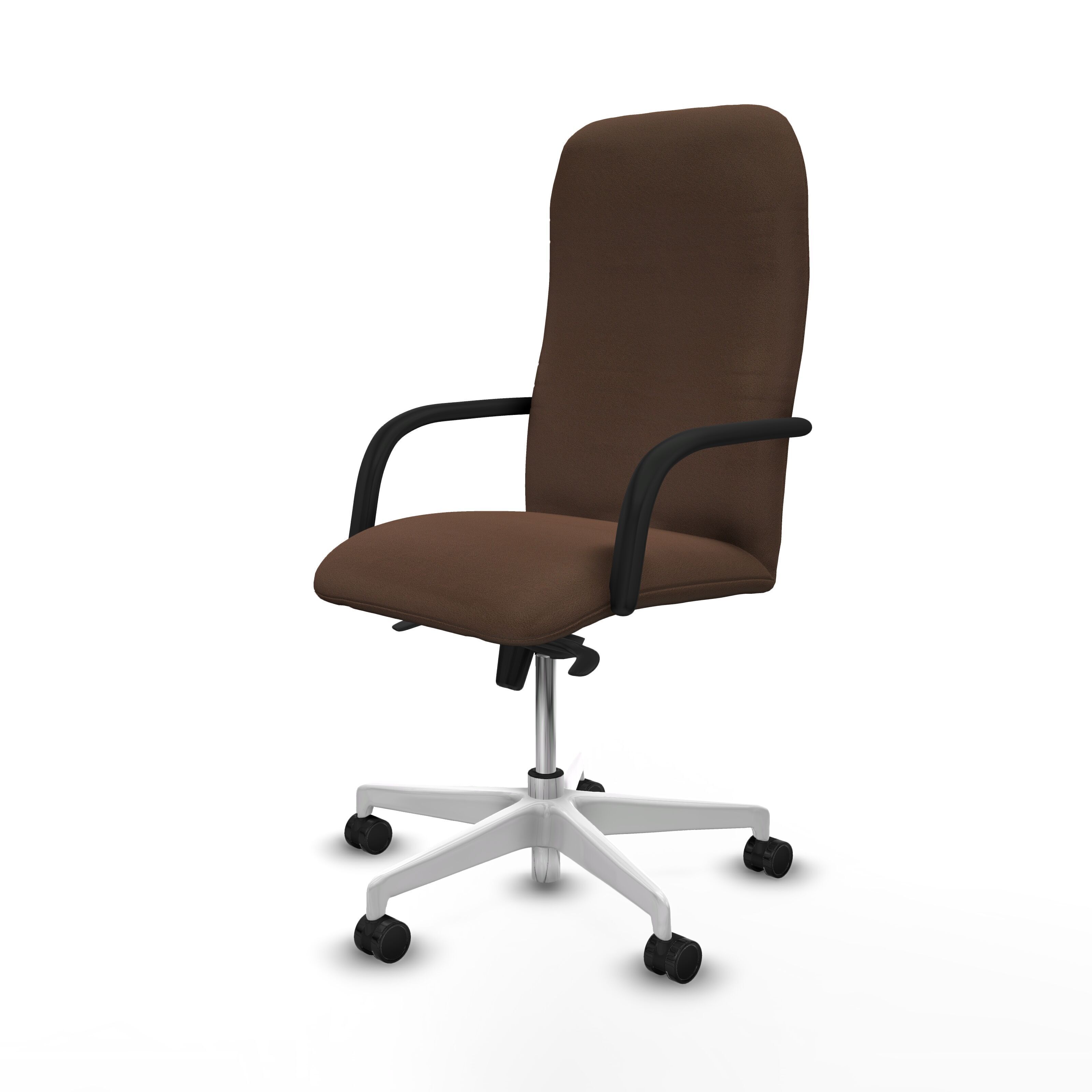 Modern Office Chair 7 Low-poly 3D model_2