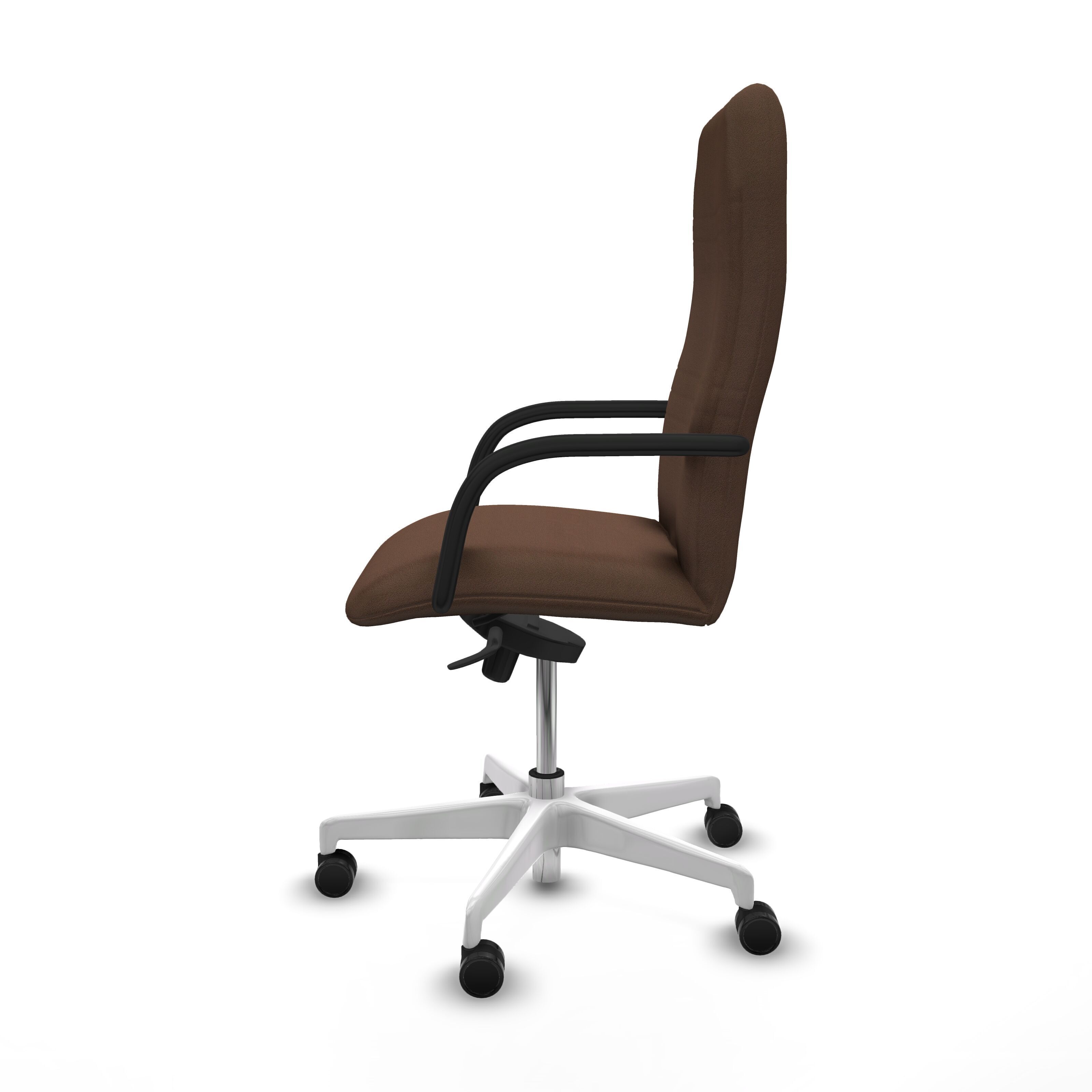 Modern Office Chair 7 Low-poly 3D model_3