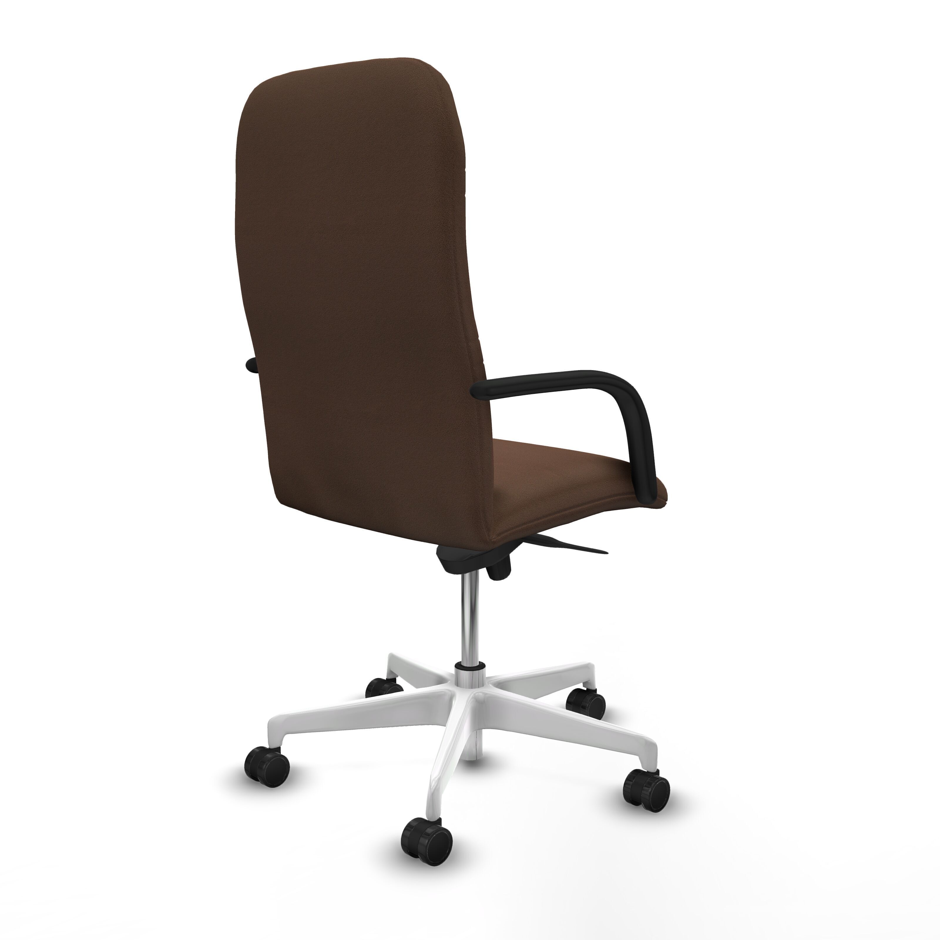 Modern Office Chair 7 Low-poly 3D model_6