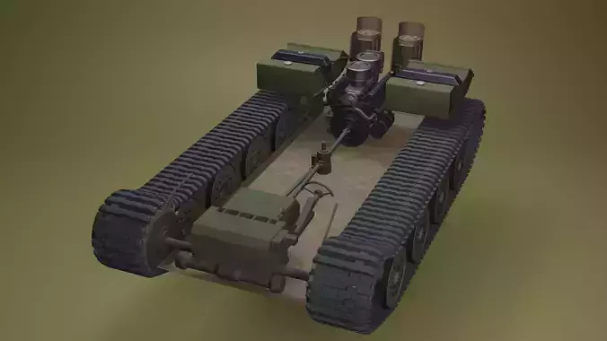 Tiger Mk1 Tank Engine and Drivetrain