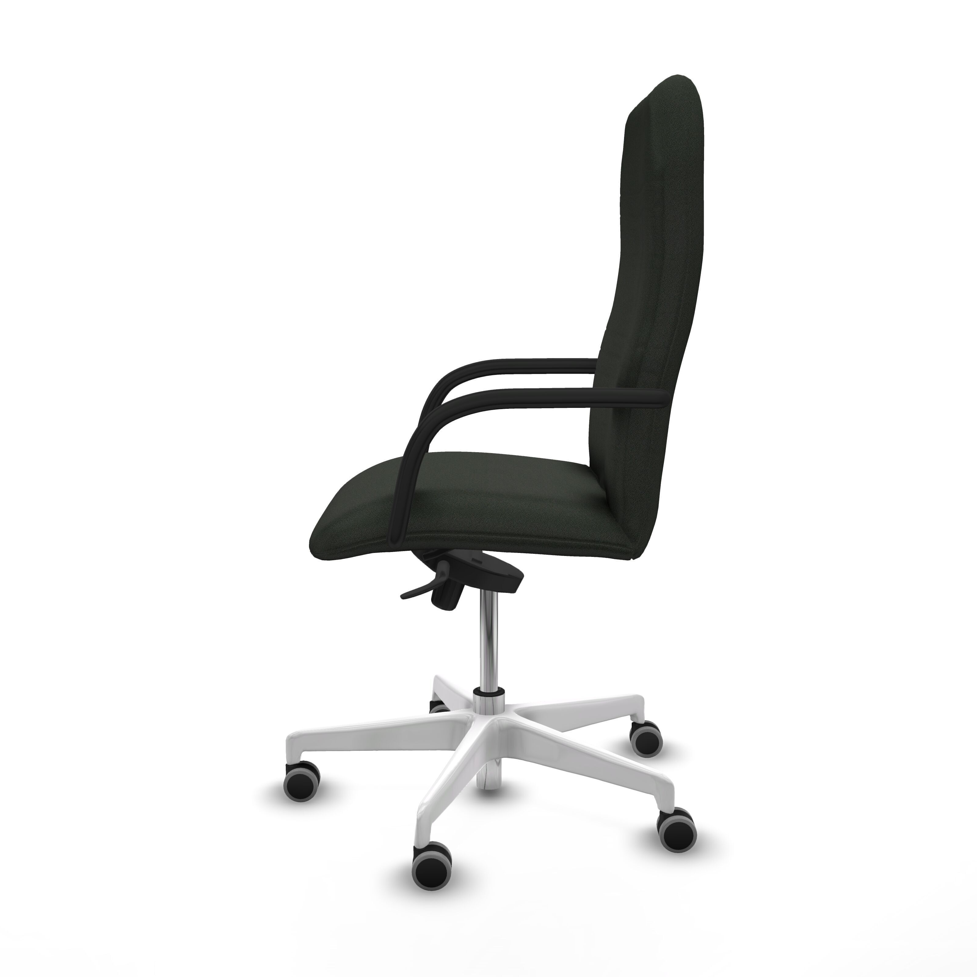 Modern Office Chair 5 Low-poly 3D model_3