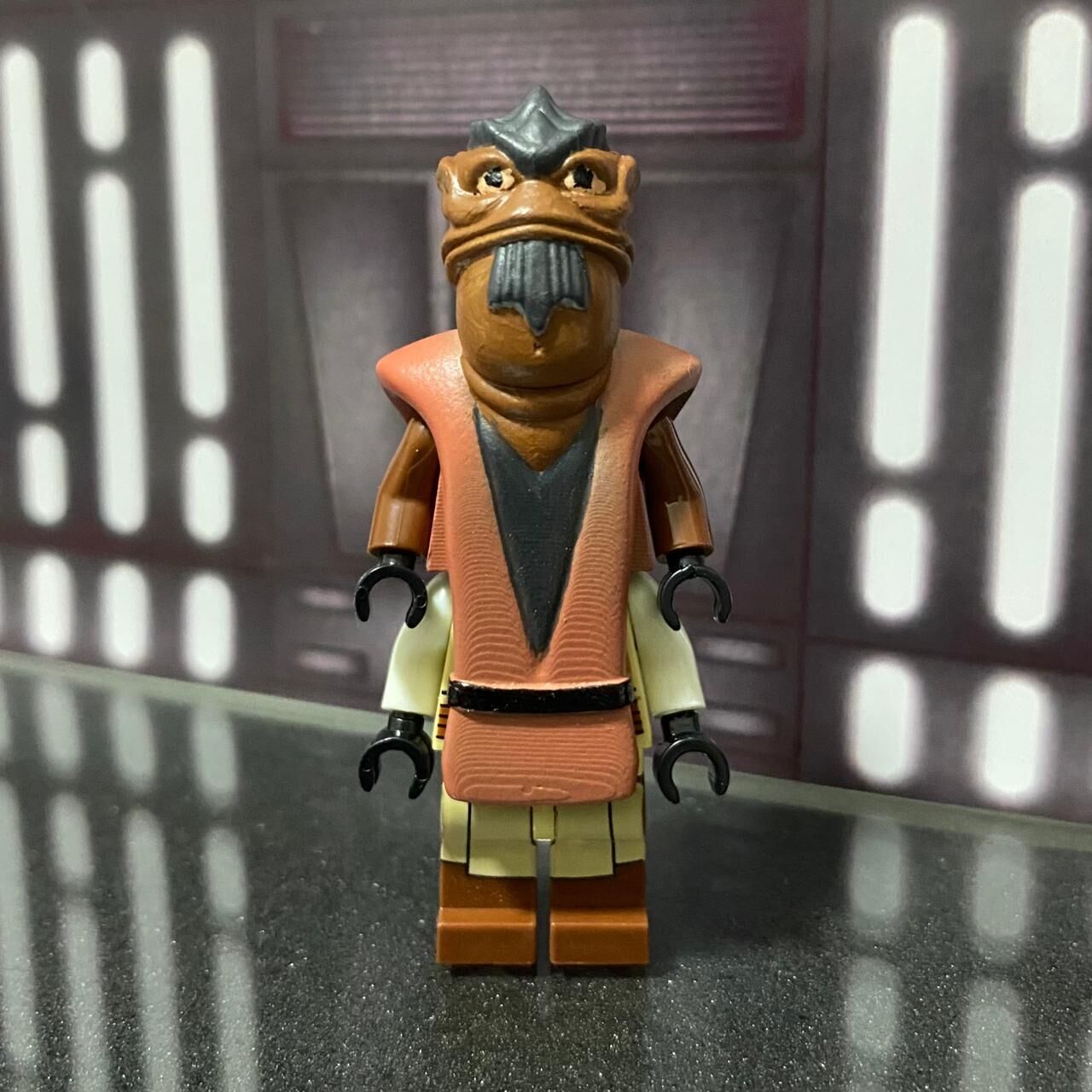 General pong krell minifigure star wars custom 3D print model_1