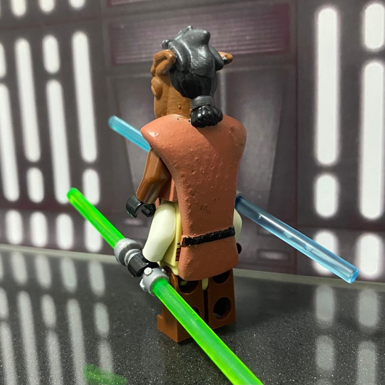 General pong krell minifigure star wars custom 3D print model_7