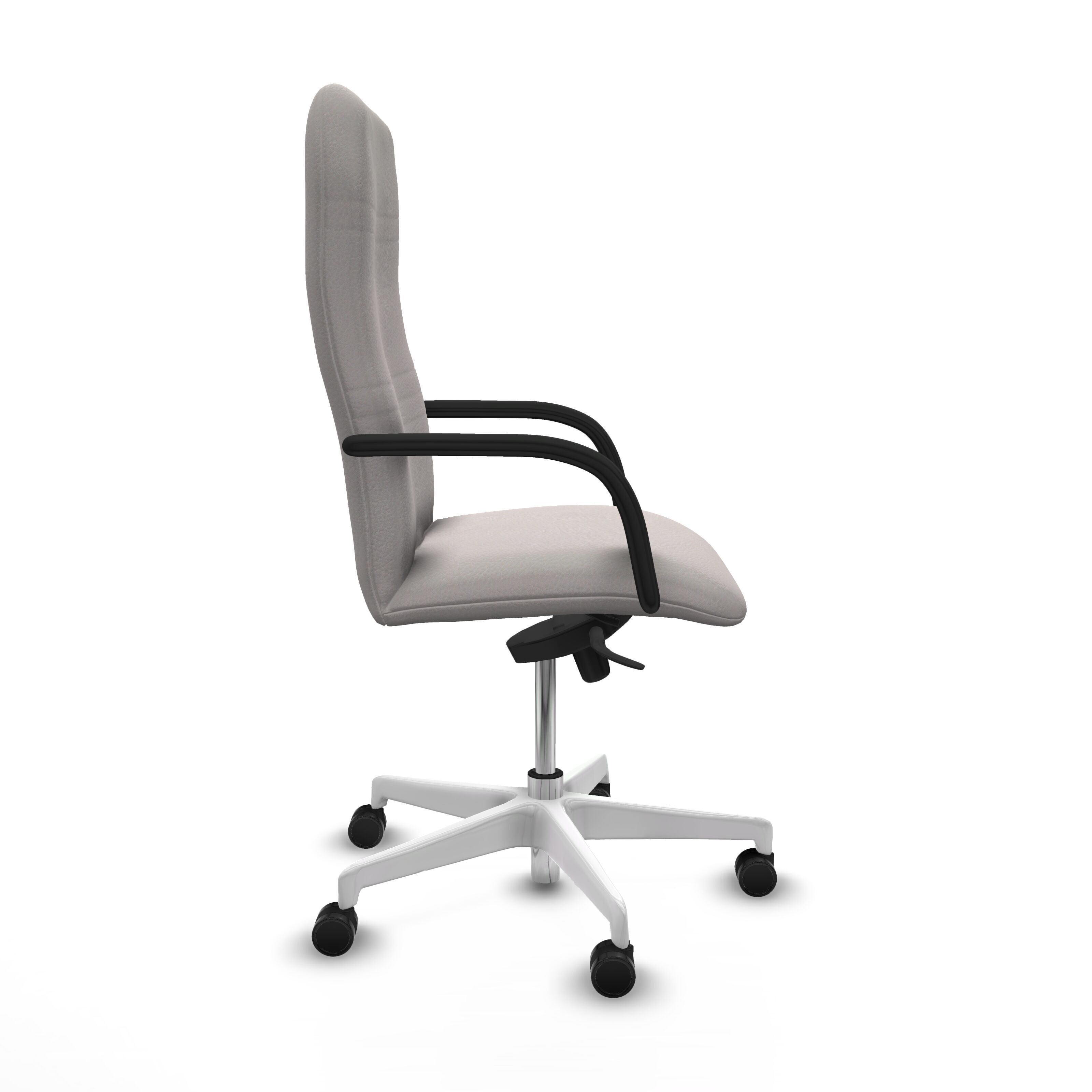 Modern Office Chair 4 Low-poly 3D model_7
