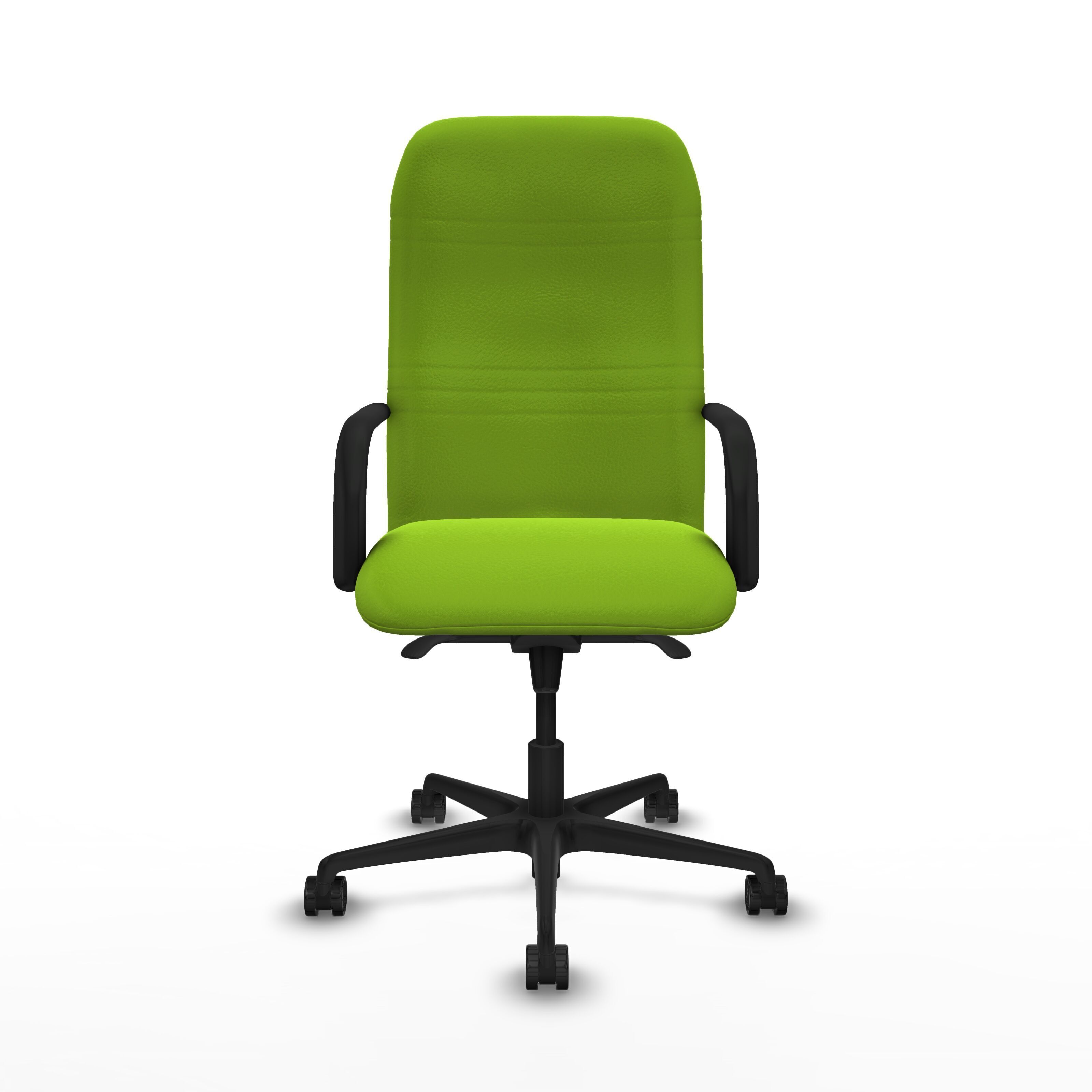 Modern Office Chair 3 Low-poly 3D model_1