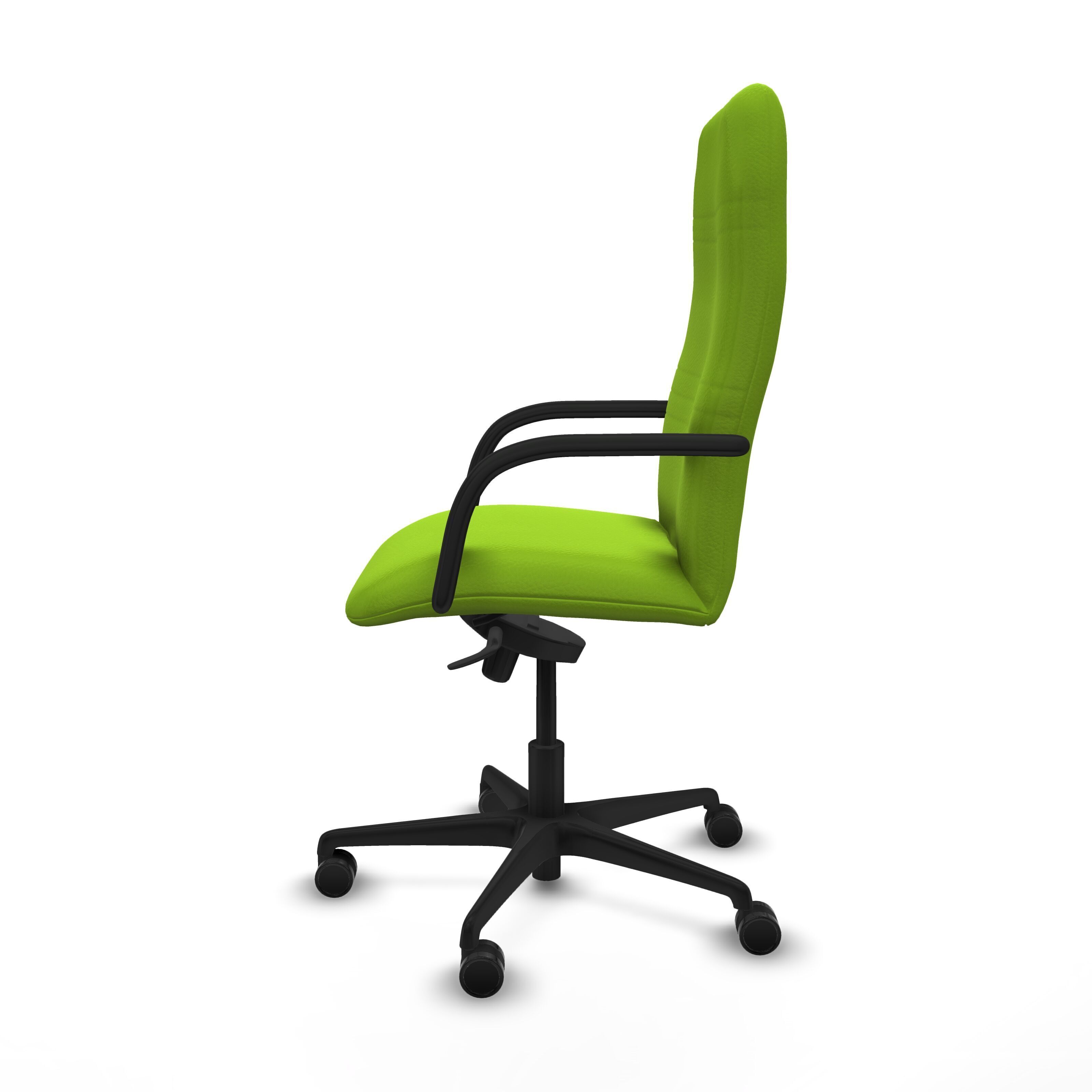 Modern Office Chair 3 Low-poly 3D model_3