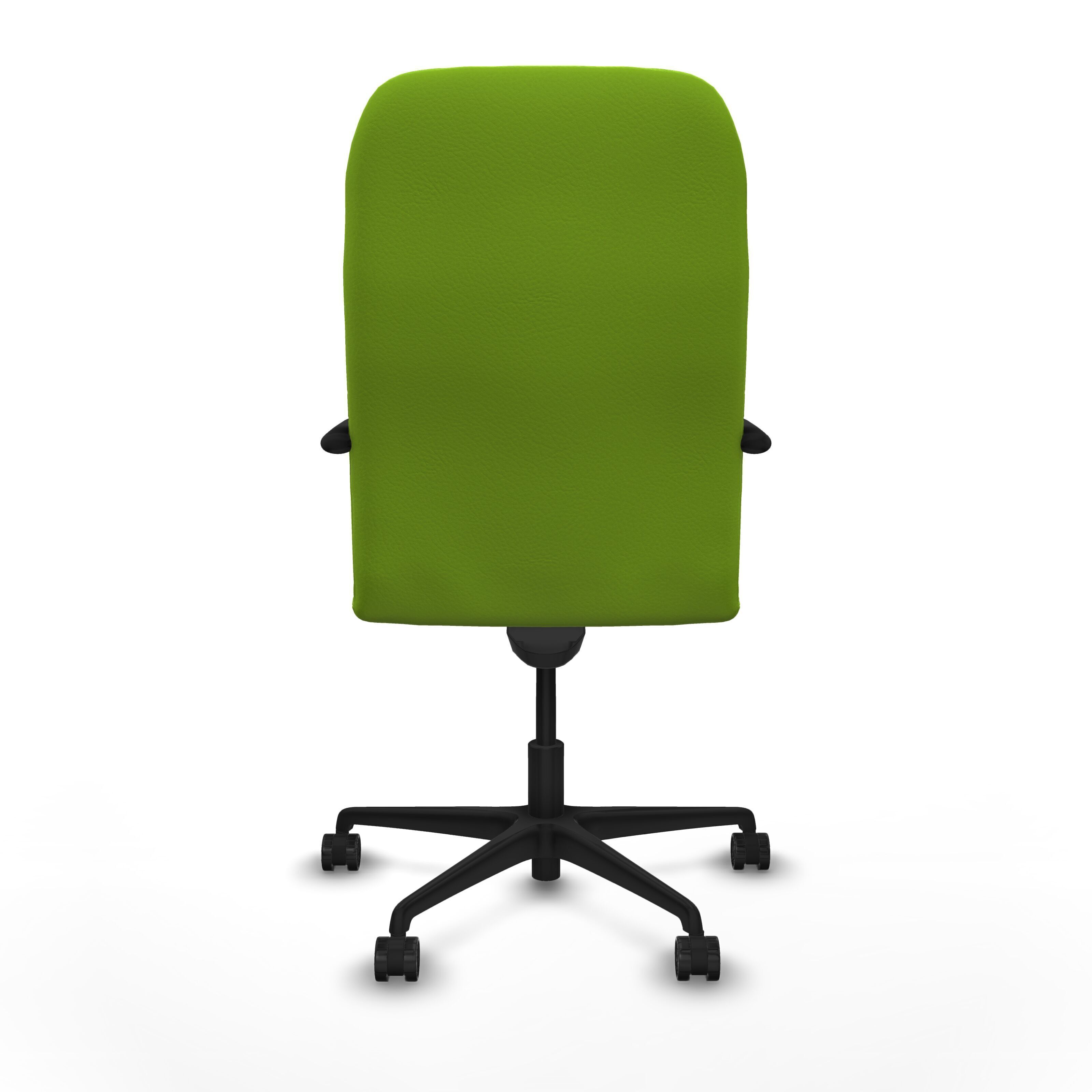 Modern Office Chair 3 Low-poly 3D model_5