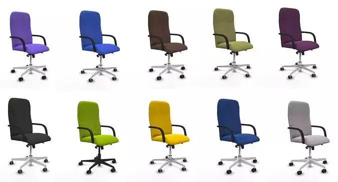 Pack 10 Modern Office Chair