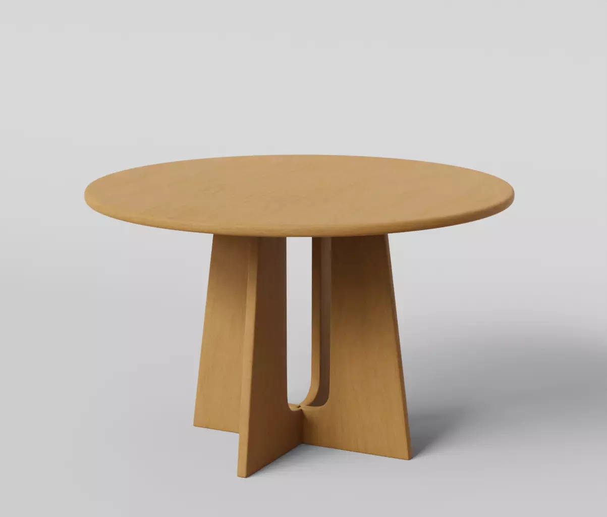 Kava dining table 3D model_0