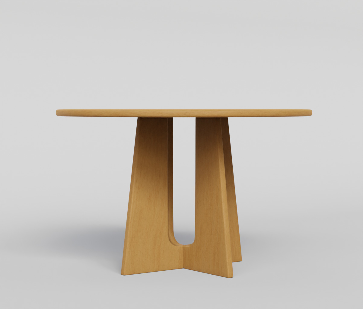 Kava dining table 3D model_2