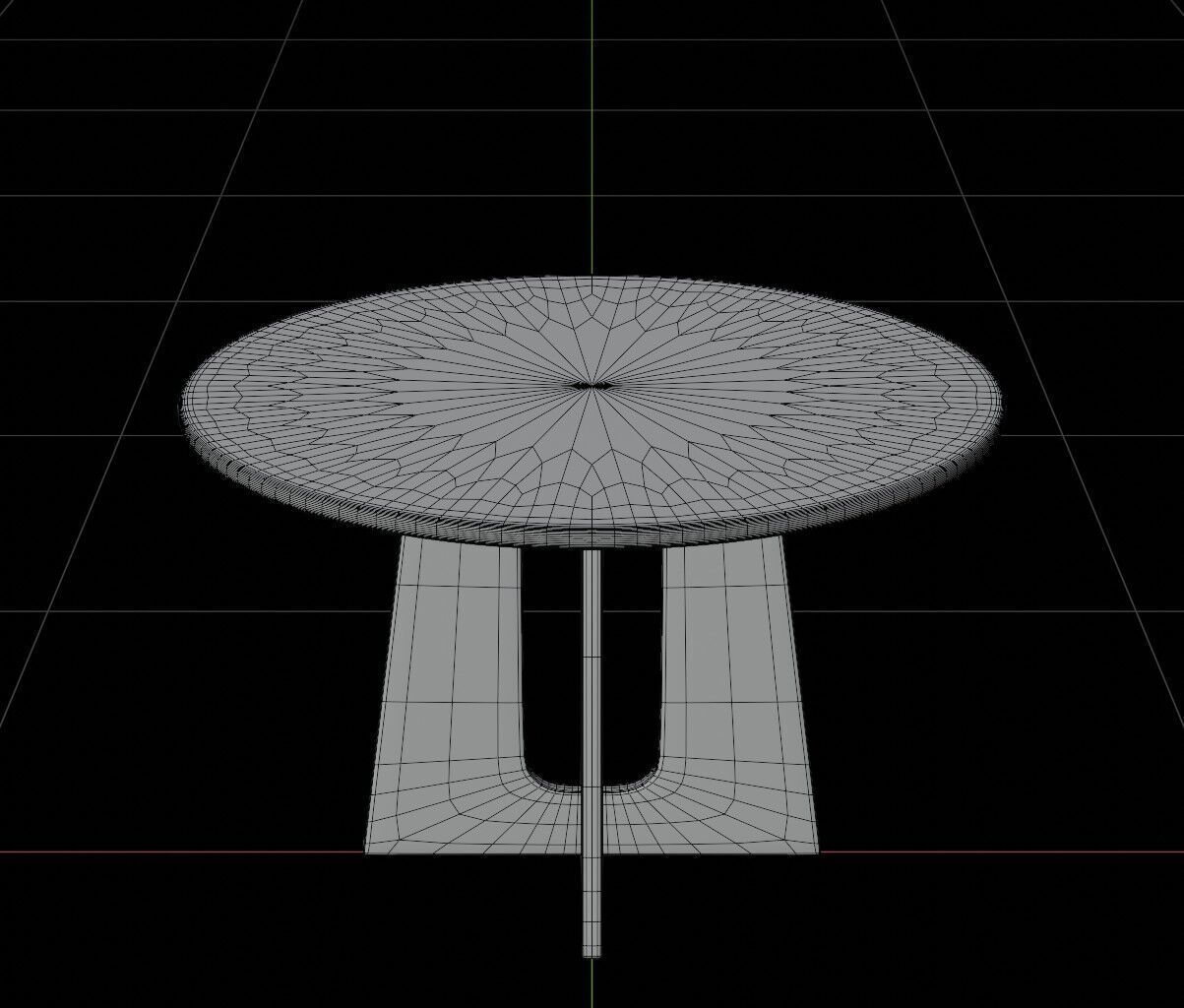 Kava dining table 3D model_4
