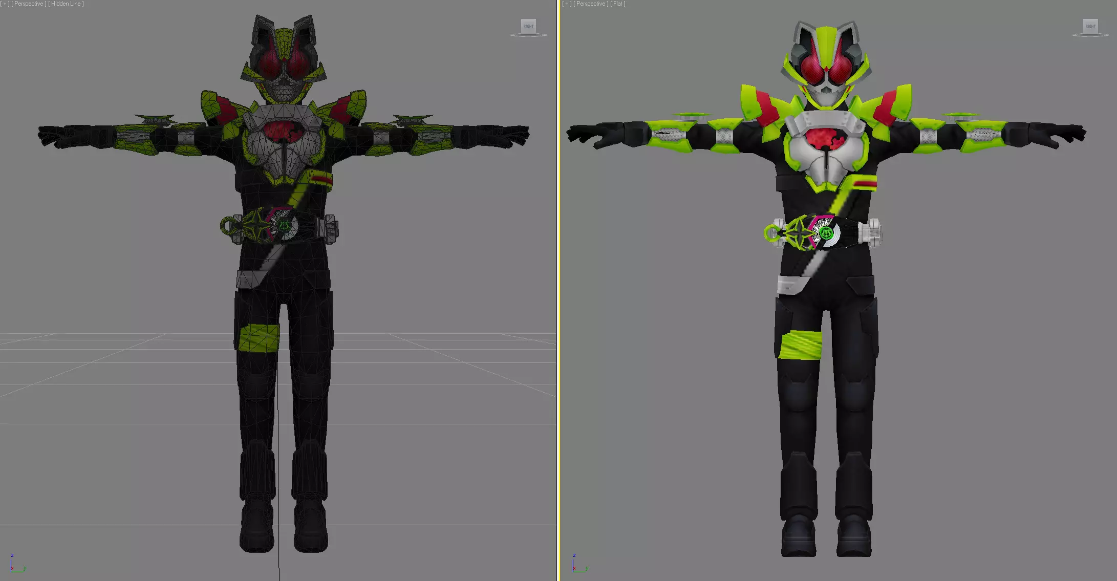 Kamen Rider Tycoon Ninja 3d model 3D model_0