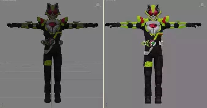 Kamen Rider Tycoon Ninja 3d model