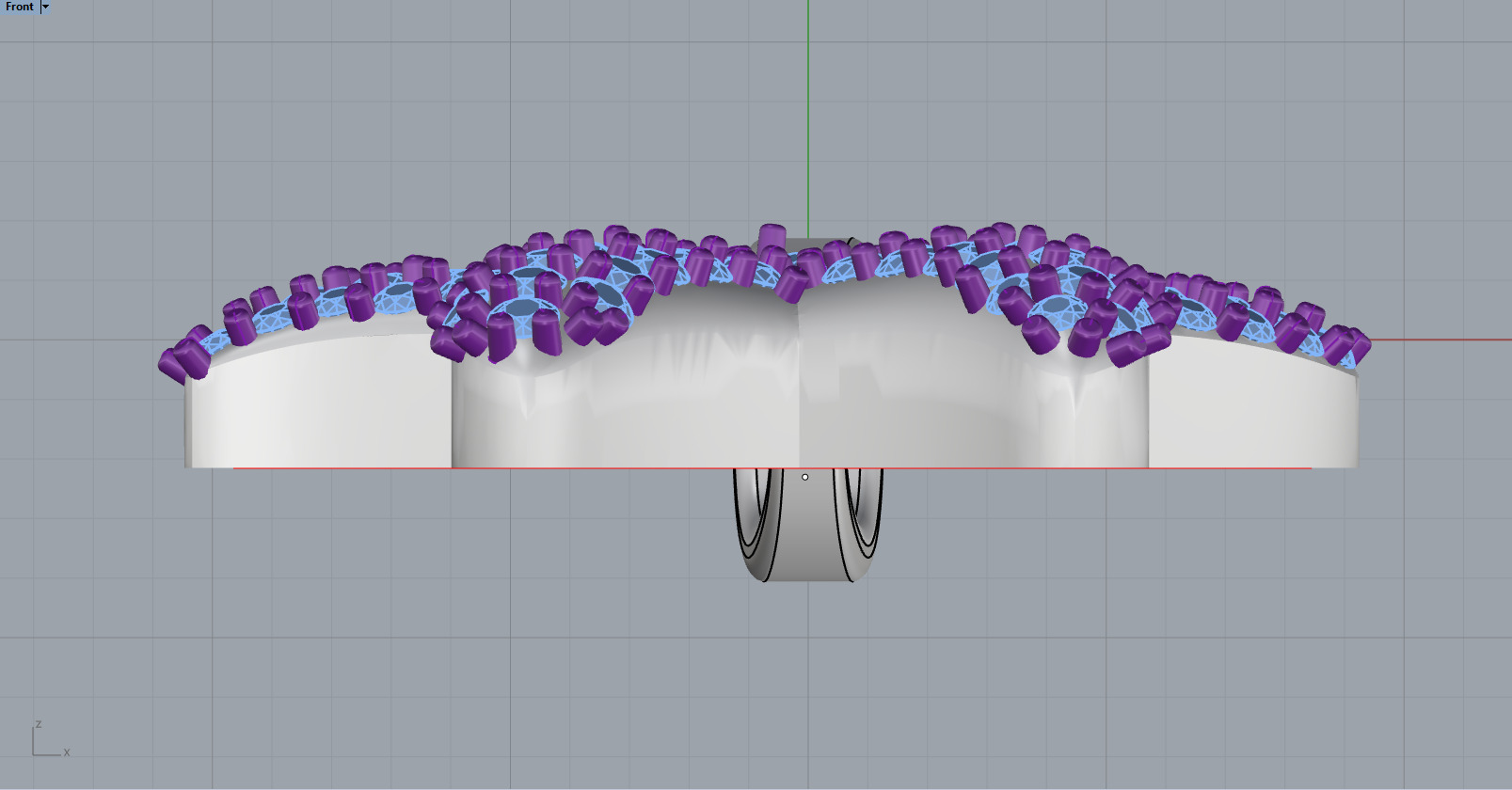 Starfish pendant model 1242 3D print model_6