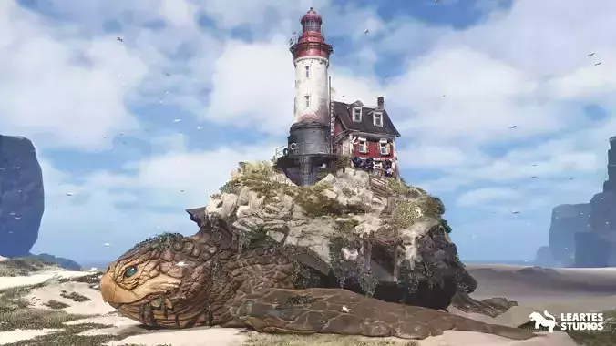 Tortuga Lighthouse Island