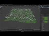 Grass Ground with flowers 3D model_1