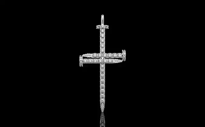 Nail cross model 1249 3D print model