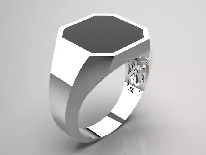 gemstone man ring mr0163