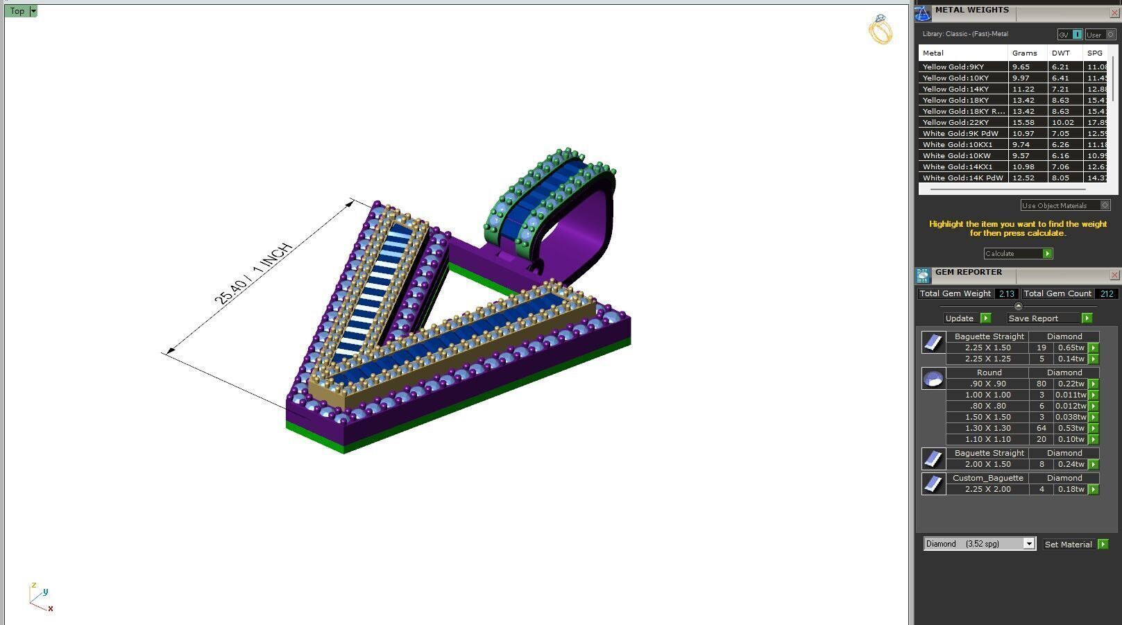 Custom Initial V Letter Diamond A to Z Alphabet Bug Necklace 3D print model_6