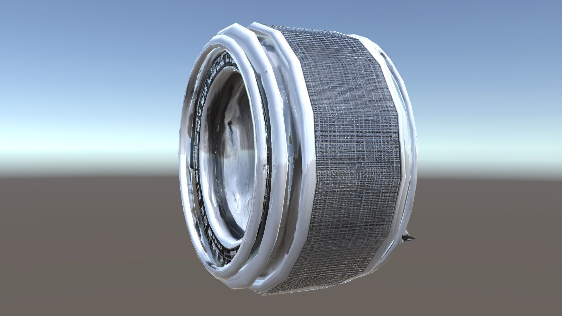 Futuristic Industrial Component Model Pack Low-poly 3D model_24