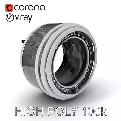 Futuristic Industrial Component Model Pack