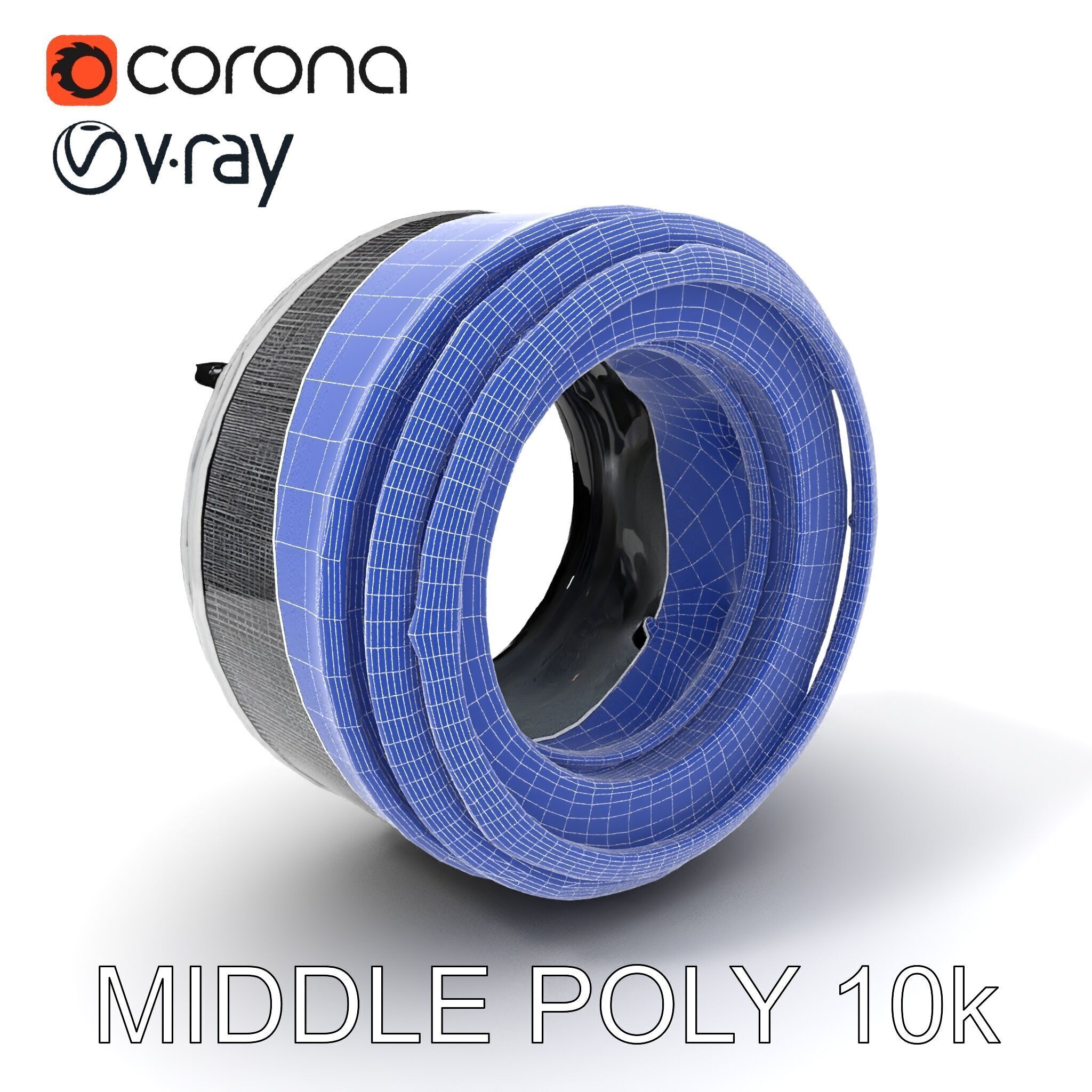 Futuristic Industrial Component Model Pack Low-poly 3D model_26