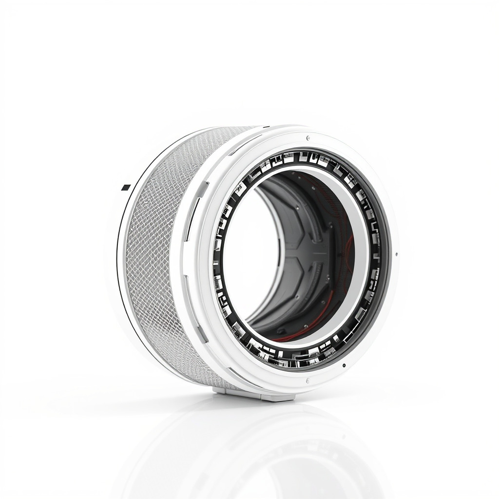 Futuristic Industrial Component Model Pack Low-poly 3D model_4