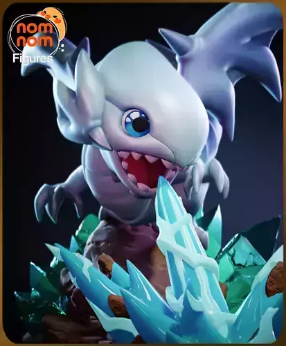 Chibi Blue Eyes White Dragon - Yugioh