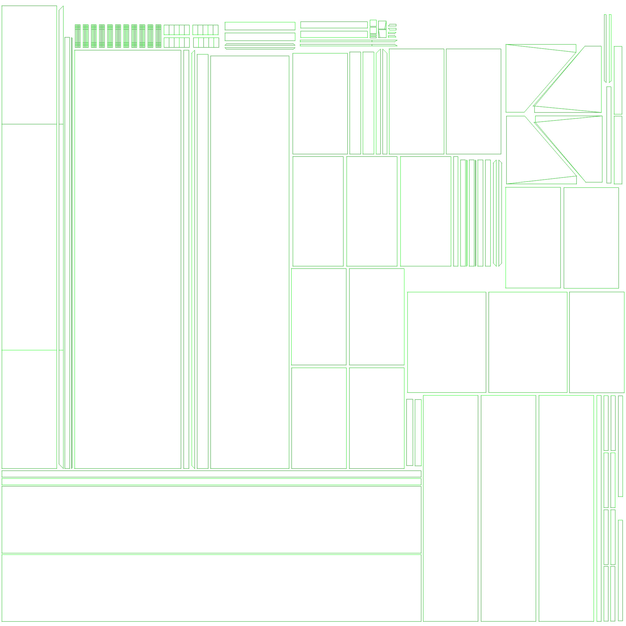 Kitchen cabinet and shelves lowpoly 3d model Low-poly 3D model_9