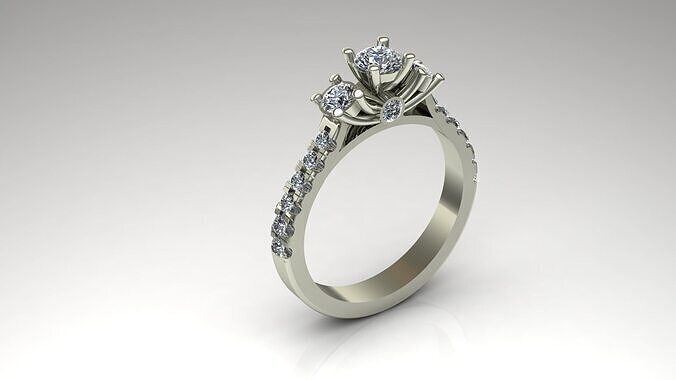 Rings 3D print model