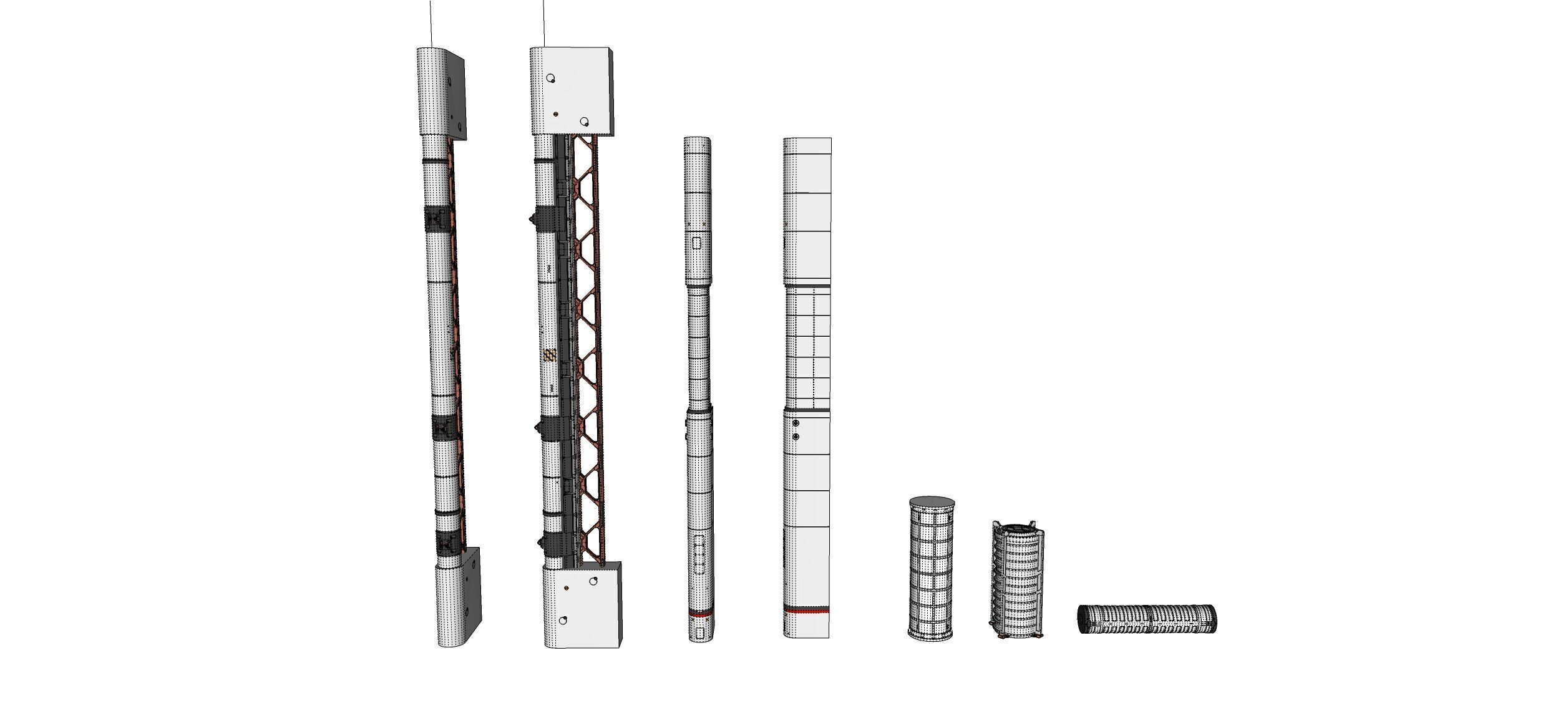 sci-fi Architecture kitbash 53 3D model_34