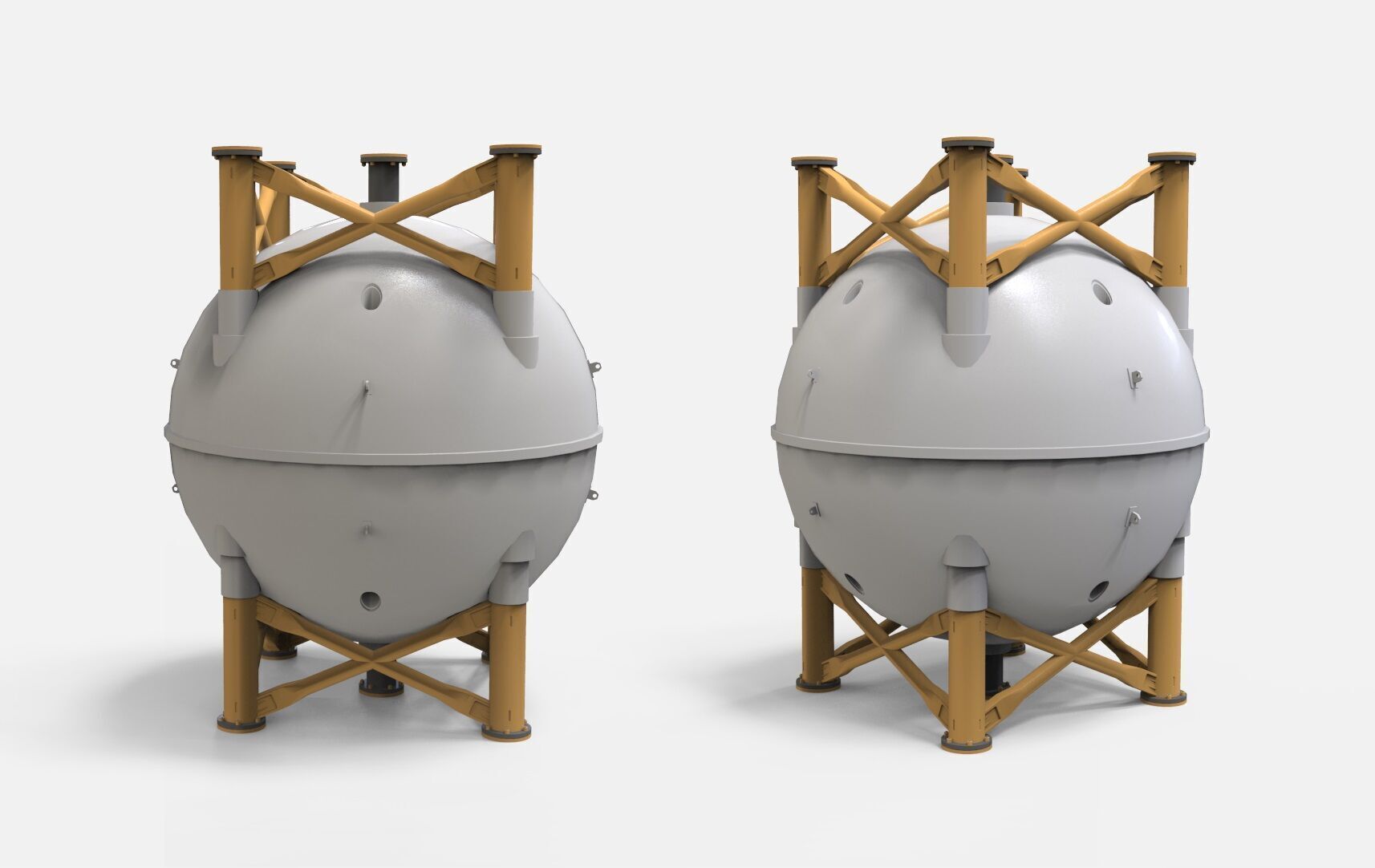 sci-fi Architecture kitbash 53 3D model_14