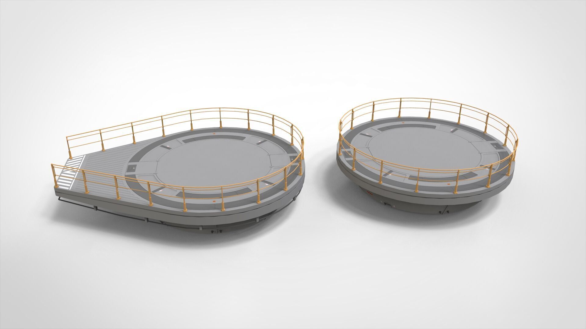 sci-fi Architecture kitbash 53 3D model_4