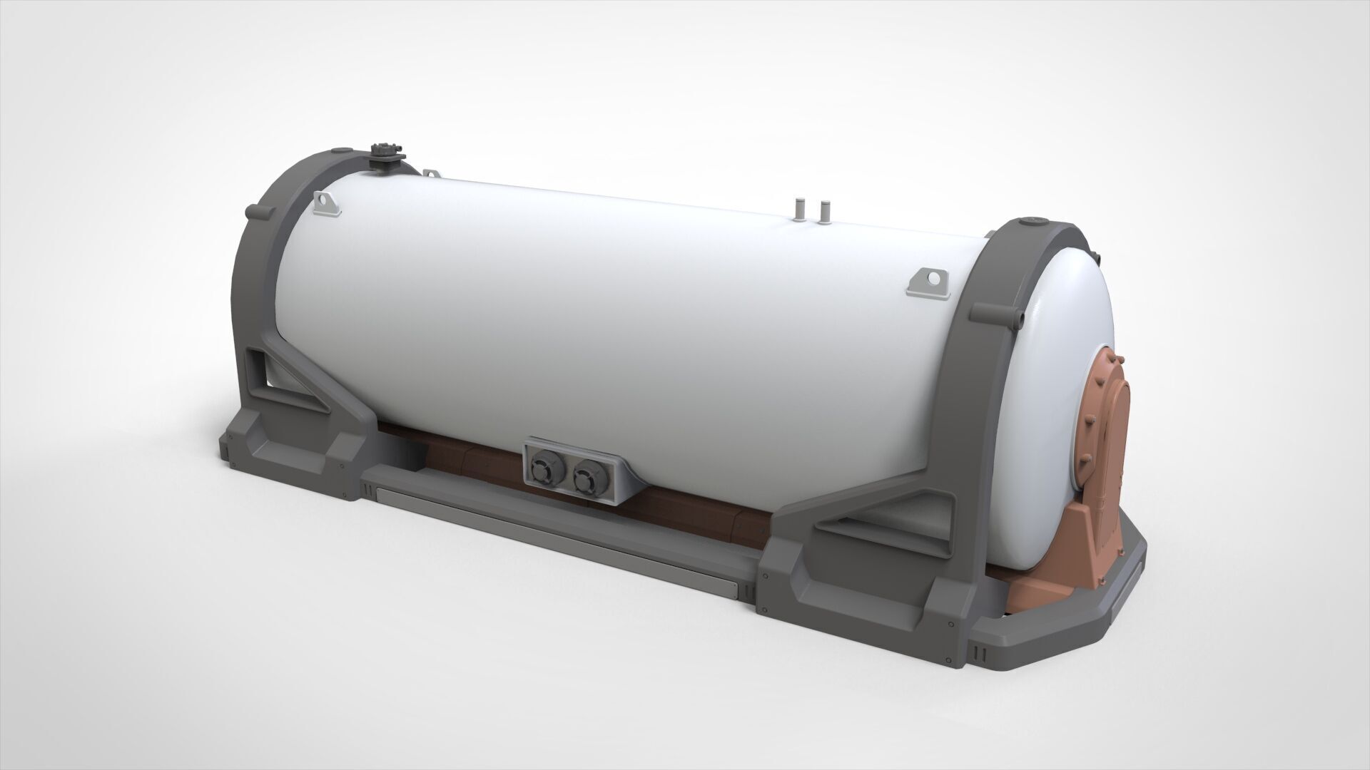 sci-fi Architecture kitbash 53 3D model_12